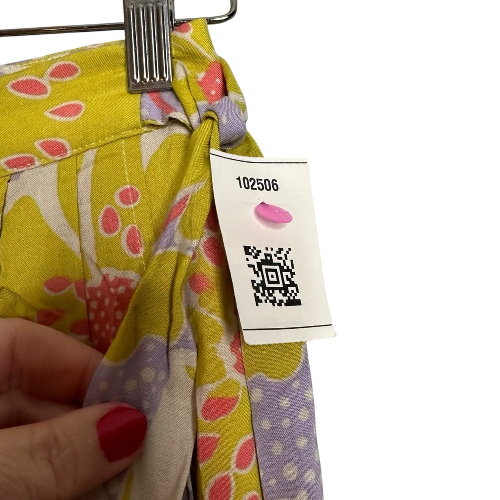 Modcloth Whole 'Lotta Loveliness Tropical Wrap Skirt Size S - Picture 9 of 11